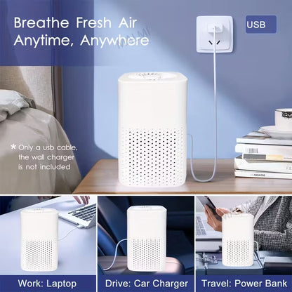 NNETM Air Purifier with HEPA & Carbon Filter for Home-3